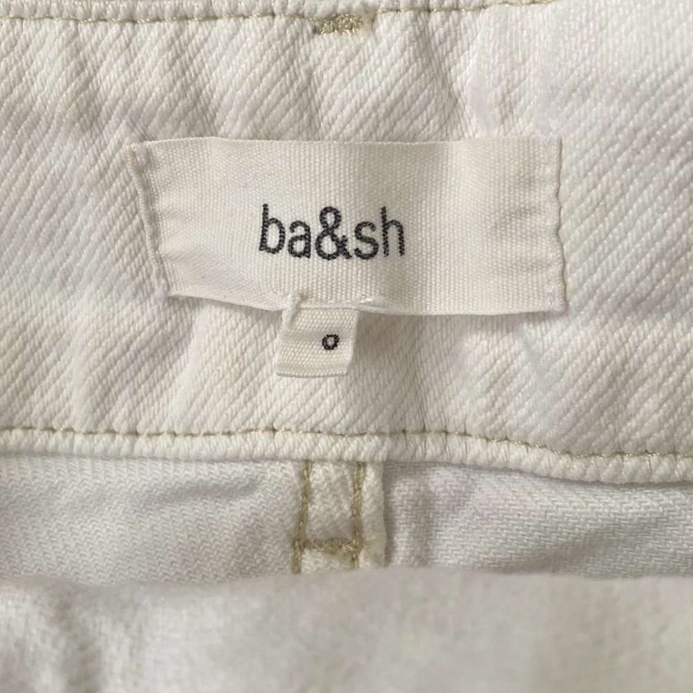ba&sh High-Rise Straight Leg Jeans size 0